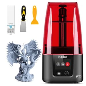 ELEGOO Mars 3 Pro Resin 3D Printer with 6.66 inch 4K Monochrome LCD Screen Odor Reduction Function for $305