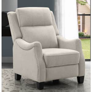 Abbyson Living Calvin Fabric Pushback Recliner for $399 for members Abbyson Living Calvin Fabric Pushback Recliner for $399 for members