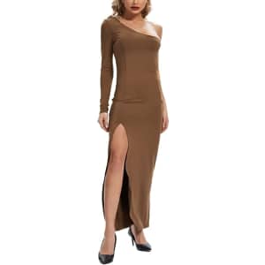 Bellivera Women's Bodycon Maxi Dress for $16
