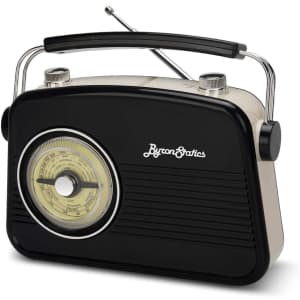 Byron Statics Vintage Portable Radio for $20 Byron Statics Vintage Portable Radio for $20
