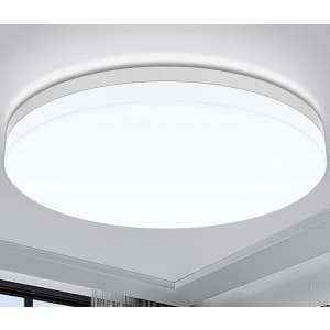 Airand 9.5" 18W LED Flush Mount Ceiling Light for $24