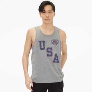 Aeropostale Men's USA Crest Graphic Tank for $10
