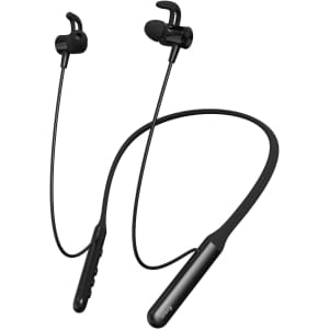 iFory Bluetooth Magnetic Neckband Headphones for $22