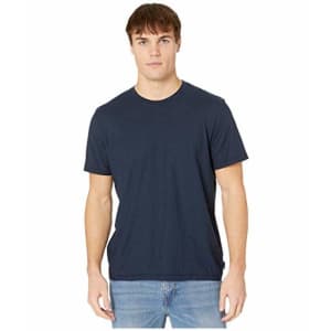 AG Adriano Goldschmied Men's The Bryce Crew Short Sleeve Tee Shirt, True Navy, Medium for $47