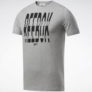 Reebok Men's Graphic Series Reebok 1895 Crew T-Shirt for $6 Reebok Men's Graphic Series Reebok 1895 Crew T-Shirt for $6