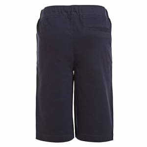 Chaps Boys' School Uniform Knit Pull-on Shorts, Navy, 16 Husky for $10