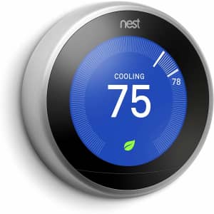Google 3rd-Gen Nest Learning Thermostat for $218