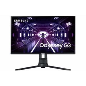 SAMSUNG Odyssey G3 Series 27-Inch FHD 1080p Gaming Monitor, 144Hz, 1ms, 3-Sided Border-Less, VESA for $270