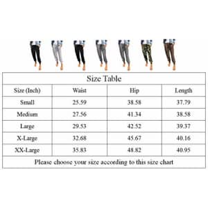 onlypuff Stripe Leopard Elastic Waist Pants for Women Joggers Pants Activewear Pockets XL for $26 onlypuff Stripe Leopard Elastic Waist Pants for Women Joggers Pants Activewear Pockets XL for $26