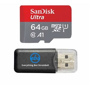SanDisk 64GB Ultra UHS-I Class 10 Micro SDXC Memory Card works with Motorola Moto X4, G5S Plus, for $14 SanDisk 64GB Ultra UHS-I Class 10 Micro SDXC Memory Card works with Motorola Moto X4, G5S Plus, for $14