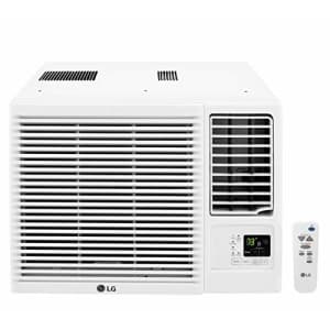 LG LW1216HR 11,500/12,000 230V Window-Mounted Air Conditioner with 9,200/11,200 BTU Supplemental for $640