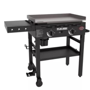 Char-Griller 2 Burner Outdoor Gas Griddle for $200 Char-Griller 2 Burner Outdoor Gas Griddle for $200