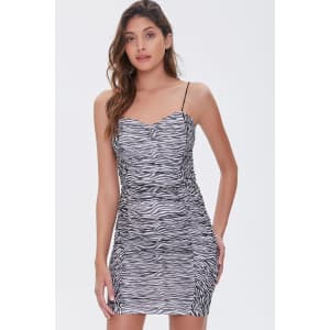 Forever 21 Women's Zebra Print Bodycon Dress for $8 Forever 21 Women's Zebra Print Bodycon Dress for $8