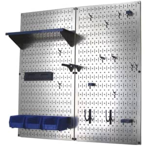 Wall Control Galvanized Steel Pegboard Tool Organizer for $85 Wall Control Galvanized Steel Pegboard Tool Organizer for $85