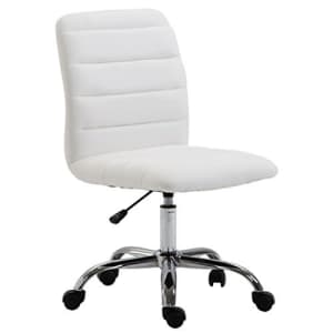 EdgeMod Polox Task Chair in Vegan Leather, White for $118 EdgeMod Polox Task Chair in Vegan Leather, White for $118