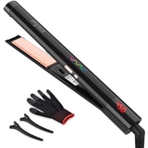 Bigrace 1" Ceramic Ionic Flat Iron for $30 Bigrace 1" Ceramic Ionic Flat Iron for $30