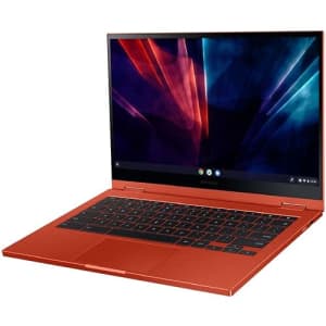 Samsung Galaxy Chromebook 2, 13.3" Intel Core i3-Processor, 128GB, 8GB RAM, Fiesta Red (2021 Model) for $685