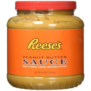 Reese's Peanut Butter Sauce 4.5-lb. Jar for $13 via Sub & Save