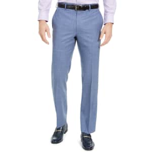 Lauren Ralph Lauren Men's Classic-Fit Mini-Check Dress Pants for $30 Lauren Ralph Lauren Men's Classic-Fit Mini-Check Dress Pants for $30