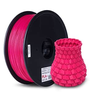 Inland 1.75mm Magenta PLA PRO (PLA+) 3D Printer Filament 1KG Spool (2.2lbs), Dimensional Accuracy for $20