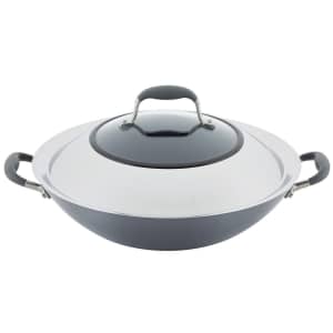 Anolon Advanced Home Hard-Anodized 14" Nonstick Wok w/ Side Handles for $45 Anolon Advanced Home Hard-Anodized 14" Nonstick Wok w/ Side Handles for $45