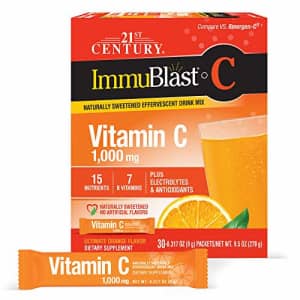 21st Century Immublast C Effervescent Drink Mix Packets, Ultimate Orange, 30 Count (27843) for $8 21st Century Immublast C Effervescent Drink Mix Packets, Ultimate Orange, 30 Count (27843) for $8