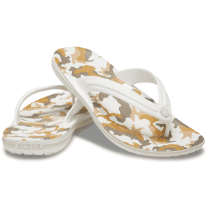 Crocs Crocband Men's / Women's Camo Flip-Flops for $12 Crocs Crocband Men's / Women's Camo Flip-Flops for $12