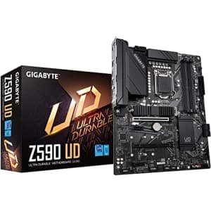 Gigabyte Intel Z590 Ultra Durable LGA 1200 ATX Motherboard for $80 Gigabyte Intel Z590 Ultra Durable LGA 1200 ATX Motherboard for $80