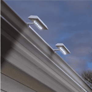 Touch of Eco NiteBrite Solar Gutter / Fence Lights 2-Pack for $24 Touch of Eco NiteBrite Solar Gutter / Fence Lights 2-Pack for $24