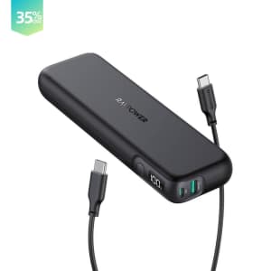 RAVPower PD Pioneer 15000mAh 18W Portable Charger USB-C Power Bank for $12