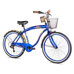 Margaritaville Cargo Margaritaville Coast Is Clear Men's Beach Cruiser Bike, 26-Inch for $300 Margaritaville Cargo Margaritaville Coast Is Clear Men's Beach Cruiser Bike, 26-Inch for $300
