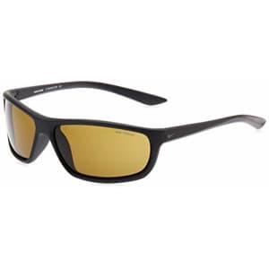 Nike Rabid Rectangular Sunglasses, Black/Medium Olive, 64/15/135 for $70