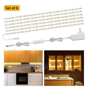 10ft. Under-Counter 6-Piece Strip Light Set for $12 10ft. Under-Counter 6-Piece Strip Light Set for $12