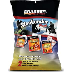 Grabber Weekender Multi-Warmer Pack for $2 Grabber Weekender Multi-Warmer Pack for $2