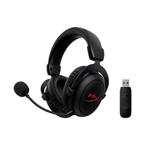 HyperX Cloud Core Wireless Gaming Headset for PC, DTS Headphone:X Spatial Audio, Memory Foam Ear for $90 HyperX Cloud Core Wireless Gaming Headset for PC, DTS Headphone:X Spatial Audio, Memory Foam Ear for $90