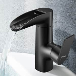 WaterSong Waterfall Bathroom Faucet for $70 WaterSong Waterfall Bathroom Faucet for $70