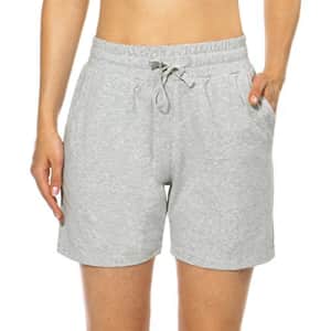 BALEAF Women's 5" Activewear Yoga Athletic Weekend Shorts Lounge Summer Walking Shorts with Pockets for $22