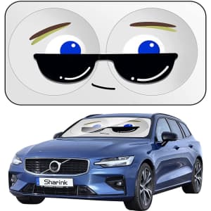 Sholer Sharink 59" x 32" Windshield Sun Shade for $7 Sholer Sharink 59" x 32" Windshield Sun Shade for $7