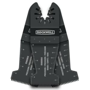 Rockwell Universal Fit 1-3/8″ Precision Wood Oscillating Blade 3-Pack for $13
