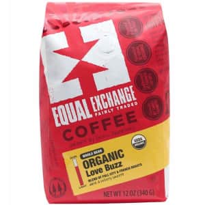 Equal Exchange Organic Coffee Beans 12-oz. Bag for $11 Equal Exchange Organic Coffee Beans 12-oz. Bag for $11