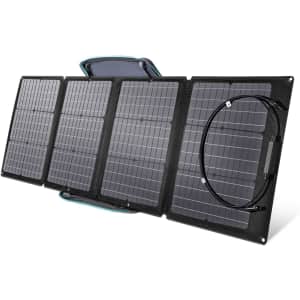 EF Ecoflow 110 Watt Portable Solar Panel for $209