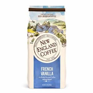 New England Coffee French Vanilla Medium Roast Ground Coffee 11 oz. Bag for $5 New England Coffee French Vanilla Medium Roast Ground Coffee 11 oz. Bag for $5