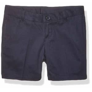 French Toast Girls' Big Pull-On Short, Black, 12 for $15