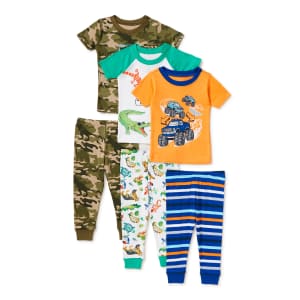 Wonder Nation Boys' 2-Piece Pajama 3-Pack for $9 Wonder Nation Boys' 2-Piece Pajama 3-Pack for $9