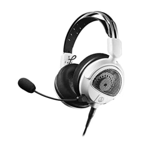 Audio-Technica ATH-GDL3WH Open-Back Gaming Headset, White for $103