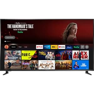 Insignia F30 Series 75" NS-75F301NA22 HDR10 4K UHD Smart Fire TV for $600 w/ $250 Best Buy GC, Echo Dot