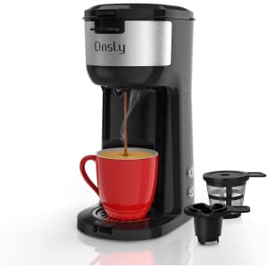 Dnsly Single Serve Coffee Maker for $53 Dnsly Single Serve Coffee Maker for $53