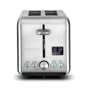 Gourmia GDT2445 - Multi-Function Digital Toaster with 5 Toast Functions Include Waffle, English for $50