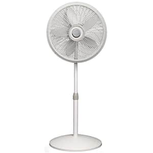 Lasko 1820 18 Elegance & Performance Adjustable Pedestal Fan, White - Features Oscillating Movement for $41 Lasko 1820 18 Elegance & Performance Adjustable Pedestal Fan, White - Features Oscillating Movement for $41