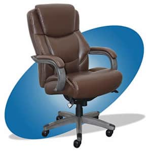 La-Z-Boy Delano Big & Tall Executive Office Chair | High Back Ergonomic Lumbar Support, Bonded for $443